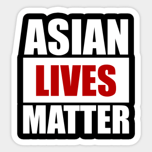 stop asian hate Sticker